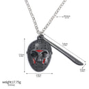 Horror Movie Friday Keychain Jason Voorhees Mask Machete Alloy Key Chains Fan Gift Jewelry