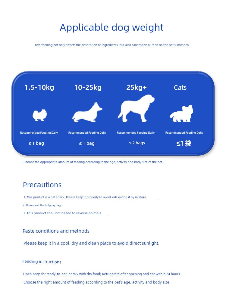 Mengbei Yogurt Dog Nutrition Probiotics Special Cat