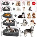 New Large Dog Bed Dog Plush Pet Bed Winter Thickened Pad Dog Sleeping Bed Sofa Removable Pad Dog Small Large Dog square kennel