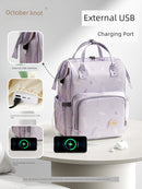 October Crystalline Outdoor Lightweight Pregnant Women Mummy Backpack