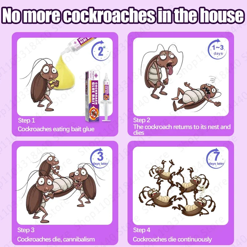 Eliminate cockroaches.