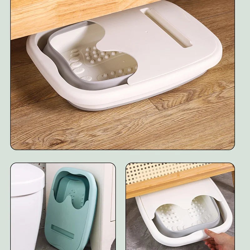 Foldable Footbath Massage Bucket Soaking Bucket Special Offer Folding Basin Spa Foot Bath Bucket Household Sauna Bathtub
