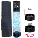 Hydro-Powered Penis Pump - Water-Assisted Enlargement  System for Increased Size, Firmness & Strength  Conditioning, Eco-Frien