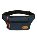 Waterproof Men Waist Bag Fanny Pack Fashion Running Chest Bag Unisex Sling Crossbody Bag Casual Hip Belt Bag Men Waist Packs