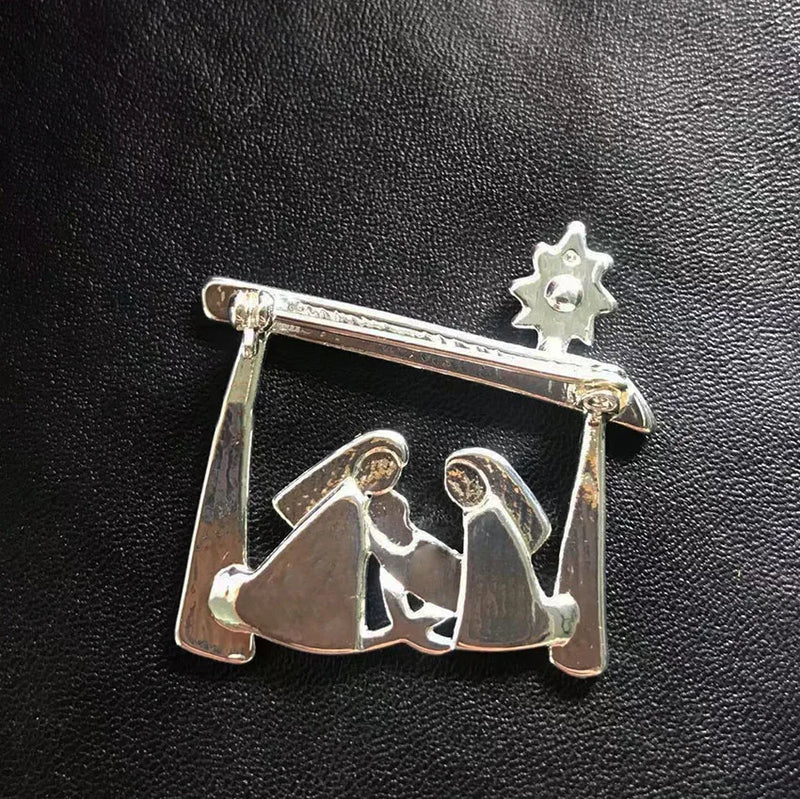 New Creative Design Brooch For Christmas Collection  When A  Child  Is  Born Memorial Pins