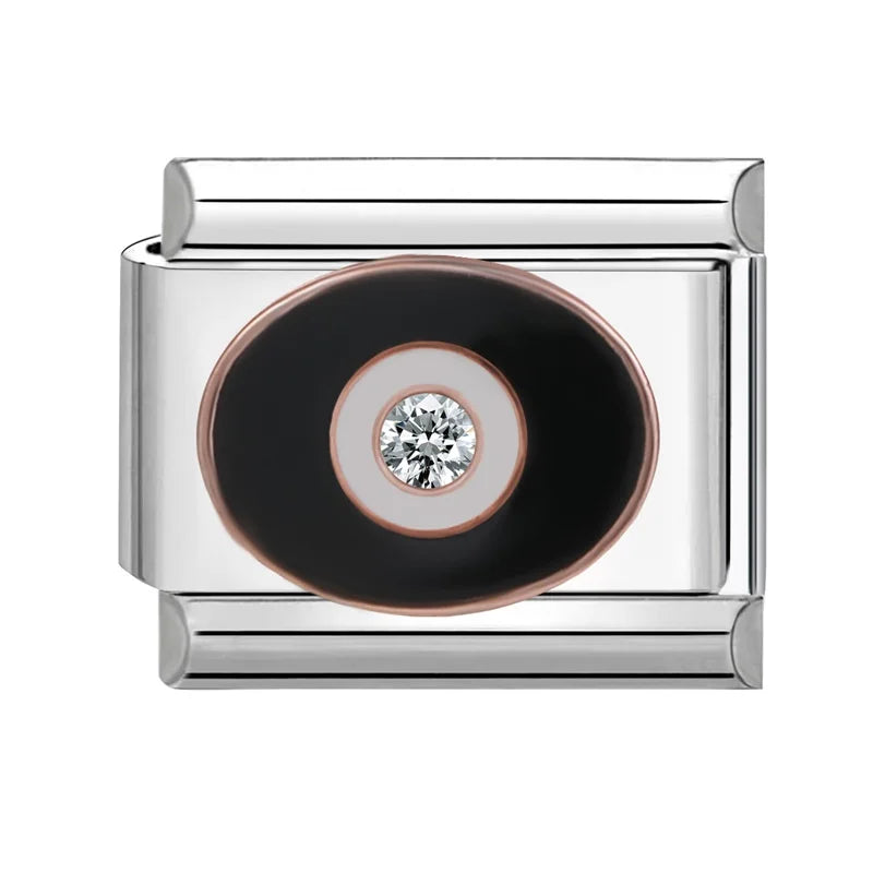 3D Charm Bracelet Rabbit Sun Flower Moont Italian Charm Links Fit 9mm Bracelet Stainless Steel Jewelry DIY Making Birthday Gift