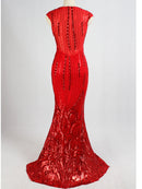 Sexy black maxi summer sequin dress women elegant luxury birthday prom wedding party dress ladies long evening dresses vestidos