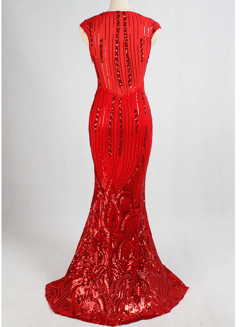 Sexy black maxi summer sequin dress women elegant luxury birthday prom wedding party dress ladies long evening dresses vestidos