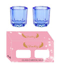 Nail Tool Crystal Cup Small Octagonal Crystal Cup Lidless Making Crystal Nail Liquid Cup Mixing Cup Set