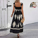 Summer Holiday Dress Women Casual Sleeveless A-Line Party Long Dress Boho Casual Sleeveless Party Dress 2024