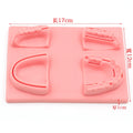 Surgical Suture Lifelike Training Skin Operate Suture Practice Model Training Pad Needle Scissors Tool Kit Teaching