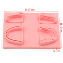 Surgical Suture Lifelike Training Skin Operate Suture Practice Model Training Pad Needle Scissors Tool Kit Teaching