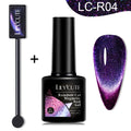 LILYCUTE 7ML 9D Cat Magnetic Gel Polish Set Semi Permanent Soak Off UV LED Glitter Nails Magnet Stick Black Gel Needed