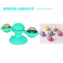 Cat Toy Self-Hi Relieving Stuffy Pet Turntable Cat Teaser Tumbler Windmill Supplies Kitty Toy Cat Toy