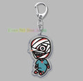 Hot Horror Game Chibis Keychains for Accessories Bag Cute Jimmy Curly Anya Sallyface Keyrings Jewelry Friends Gamer Gaming Gifts