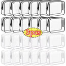 Transparent Cosmetic Bag PVC Women Zipper Clear Makeup Bags Beauty Case Travel Make Up Organizer Storage Bath Toiletry Wash Bag