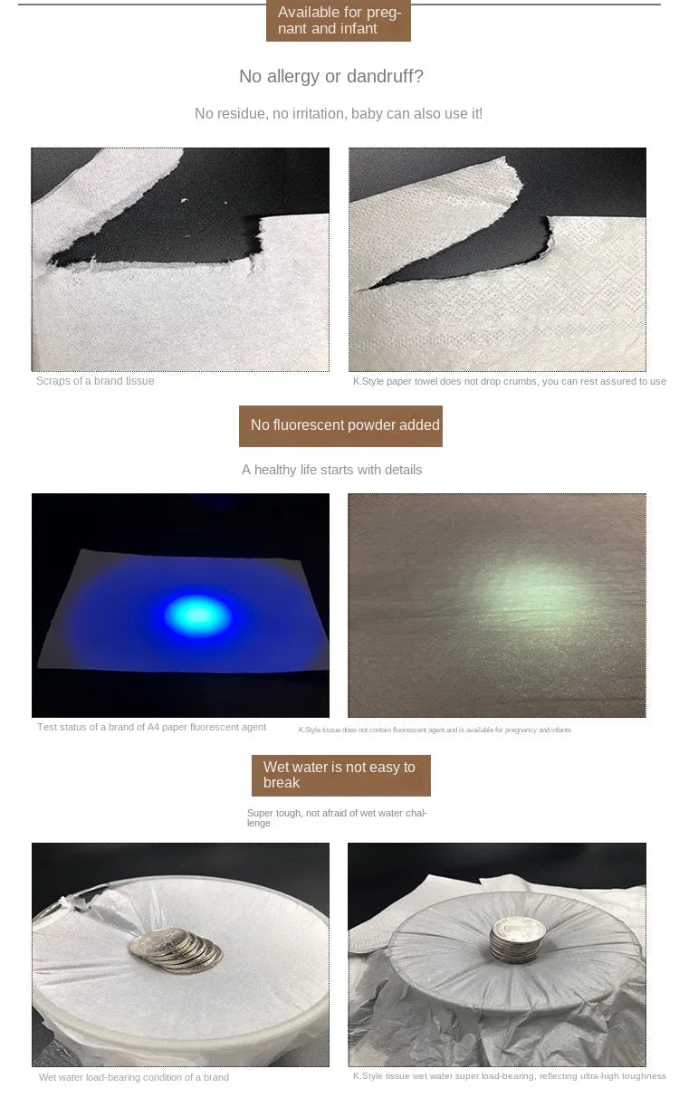 Chinese Style Printing Paper Napkins Colorful Napkins Wedding Pure Wood Pulp Paper Plum Flower 20 Sheets Food Grade 2Ply 33*33cm