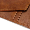 New Fashion Men's Leather Money Clips Wallet Multifunctional Thin Man Card Purses Women Metal Clamp For Money Cash Holder