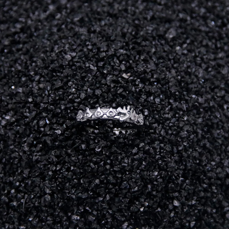 Anime The Seven Deadly Sins Ring Meliodas Dragon's Sin of Wrath Cosplay Unisex Adjustable Ring for Men Jewelry Accessories Prop