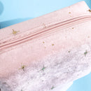 Star Cosmetic Bag for Women Travel Portable Toiletry Bag Soft Velvet Cosmetics Makeup Brush Lipstick Storage Bag Organizer Pouch