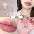 Brillo labial hidratante, brillo labial impermeable, brillo labial líquido, brillo labial transparente, maquillaje coreano para mujeres.