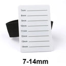 حامل رموش اصطناعية قابل للتعديل من الأكريليك مع حزام لعرض الرموش