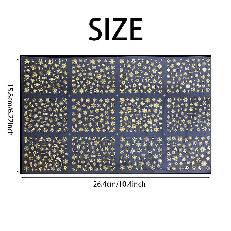 12pcs Nail Stickers Flower Leaf Lace Design Geometry Line Nail Art Sliders Manicure Polish Decal Wrap Decorations Wholesale