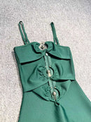 Black Sexy Hollow Out Bandage Prom Bodycon Bandage Dress Sexy Sleeveless Brown Runway Cocktail Celebrity Evening Party Dress