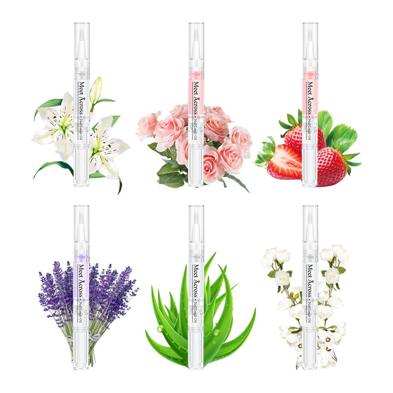 1PC Smells Nail Nutrition Oil Pen Nail Treatment Cuticle Revitalizer Oil Prevent Agnail Nail Polish Nourish Skin