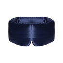 قناع نوم حرير التوت، رقعة عين مانعة للضوء، غطاء للعين مبطن ناعم، قناع نوم، مساعد نوم للسفر، رقعة نوم