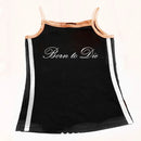 EMO Lace Y2k Tank Top Harajuku Letter Print Rock Goth Retro Crop top Streetwear Punk Sleeveless T-shirt Hiphop Spice Girls Sling