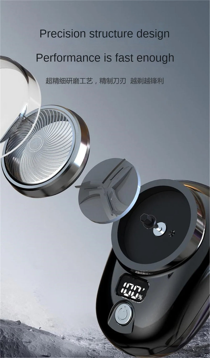 Usb Mini Shave Pocket Size Portable Electric Shaver Rechargeable Razor Men Mini Travel Electric Shaver Portable Pocket Razor