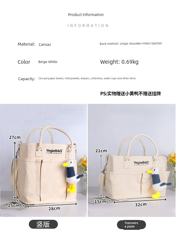 Outdoor Lightweight Satchel Crossbody Single-Shoulder Mommy Bag