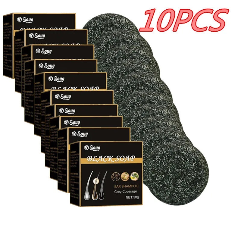 Hair Shampoo Soap Black Polygonum Multiflorum Shampoo Soaps Cover Gray Hair Shampoo Soap To Dye Canas Shampoo Bar Soap