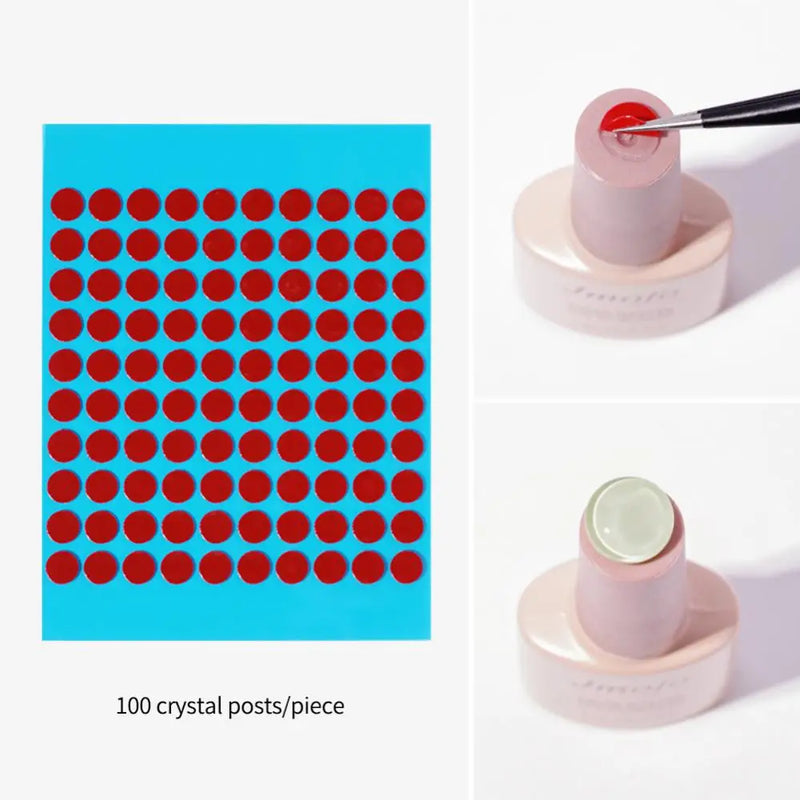 120/40/1pc Solid Glass Color Nail Art Display Board Tips Card Manicure Tools UV Gel Polish Palette Color Chart Nails Practicing