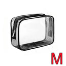 Transparent Cosmetic Bag PVC Women Zipper Clear Makeup Bags Beauty Case Travel Make Up Organizer Storage Bath Toiletry Wash Bag