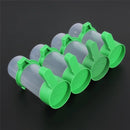 4 Pcs / Lot Bird Feeder Waterer Drinker Pet Clip for Bird Feeder Agricultural Equipment (size:M)