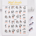 1 Pc Nail Strip Stickers Black/Gold/Rose Gold/Silver Metal Strip Tape Nail Art Adhesive DIY Foil Tips Nail Sticker Decals NK11