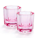 Nail Tool Crystal Cup Small Octagonal Crystal Cup Lidless Making Crystal Nail Liquid Cup Mixing Cup Set