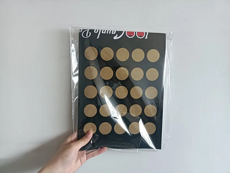 Couple Game Scratch Off Poster Bedtime Calendar Poster Scratch Off 100 Dates List Valentines Day Gifts Couple Memorable Moments