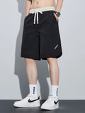 2024 New Summer Men's Shorts Sportswear Light&Thin Quick Dry Nylon Loose Sweat Short Pants Big Size Gym Casual Shorts 8XL