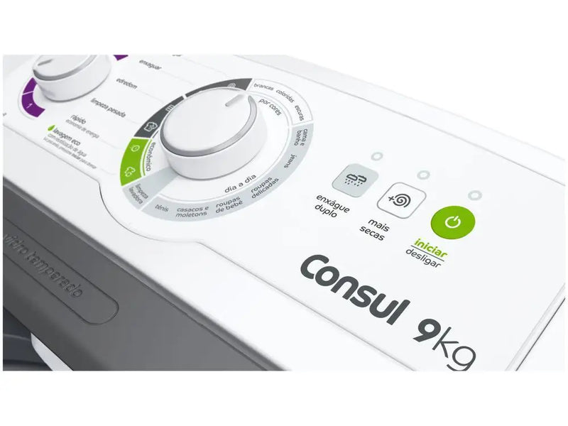 Washing Machine Consul 9kg 15 White Washing Programs CWB09 - 220V