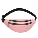 Waist Bag Women Men Waterproof Pocket Fashion Casual Chest Handbag Unisex Sports Travel Purse Plaid Waist Pack Belly Bags Case