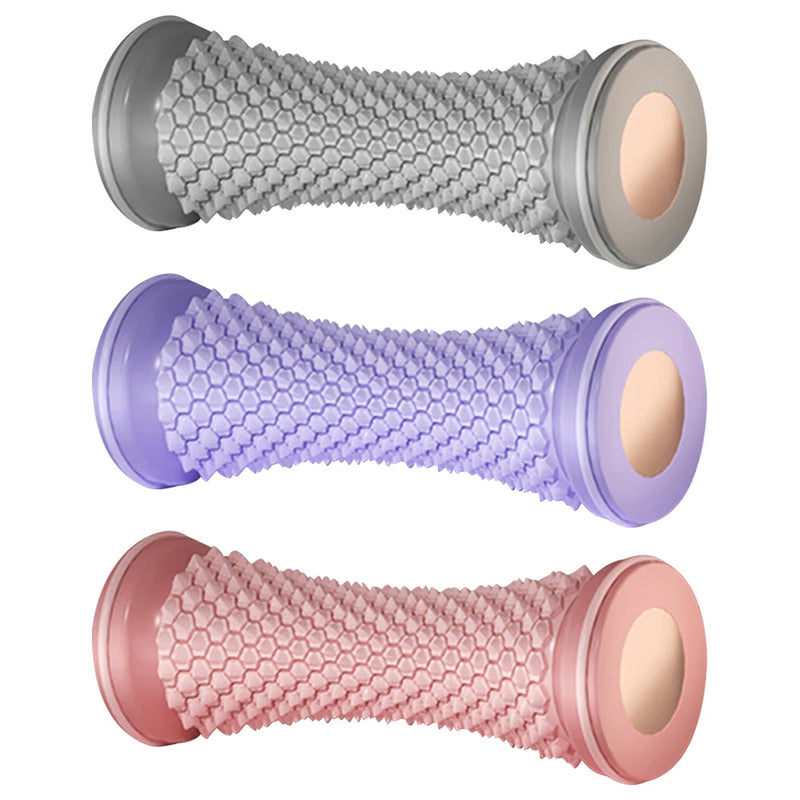 بكرة تدليك القدم، بكرة قدم محمولة مريحة متعددة الوظائف، أداة تدليك رياضية لتقويم العظام والتهاب مفاصل الكعب