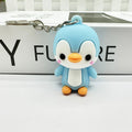 Creative and Cute Little Penguin Car Keychain Pendant Doll Bag Pendant Blind Box Small Gift Cute Keychain
