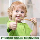 10Pcs Children Bamboo Toothbrushes Soft Bristles Child Toothbrush Eco Friendly Biodegradable Wooden Handle Teeth Whitening Brush