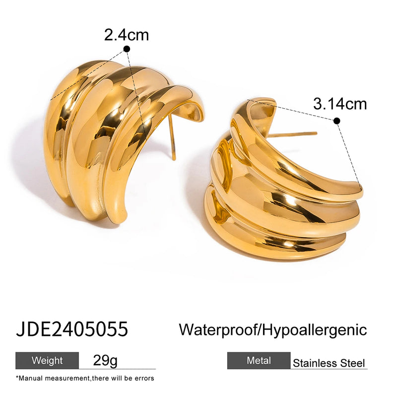 Uworld Minimalist Bold Knot Stud Earrings Thread Ear studs Everyday Statement Earrings  Minimalist Jewelry Gift For Her