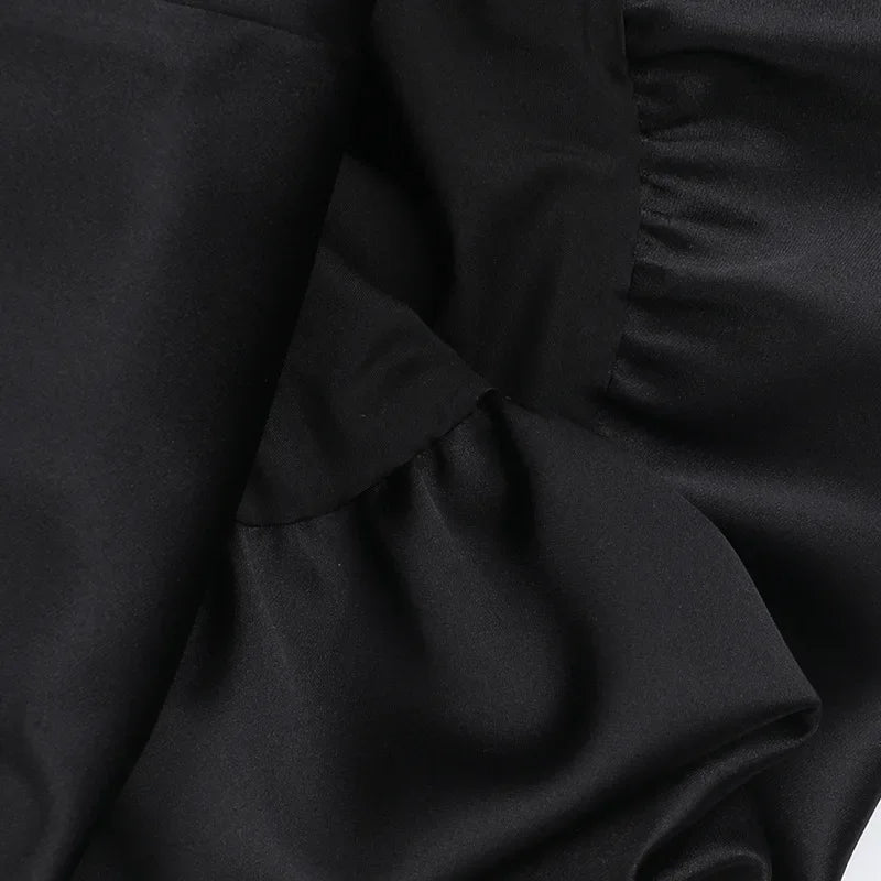 Fashion Sleeveless Backless High Waist Short Ruched Dresses for Women Sexy Strapless Slim A-line Pleated Mini Red Party Dress