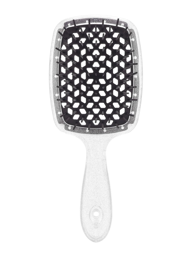 Air Cushion Comb Anti-Static Tangled Hair Comb Hair Brush Massage Hollow Out Wet Curly Hair Brushes Women Barber Styling Tools