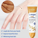 Collagen Anti-wrinkle Hand Cream Anti-drying Cracked Whitening Moisturizer Fade Fine Line Soft Smooth Repair Hand Foot Skin Care